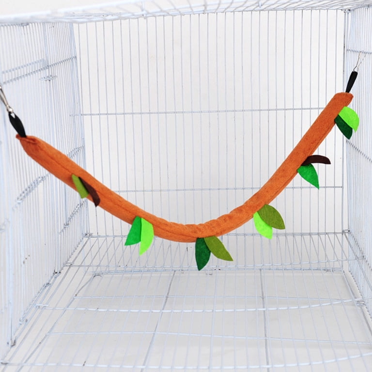 Bungie Spring Perch Toy - Bendable Rope Coil For Sugar Gliders, Birds, Squirrels, Rats, Ferrets, Chinchillas (55" Long)