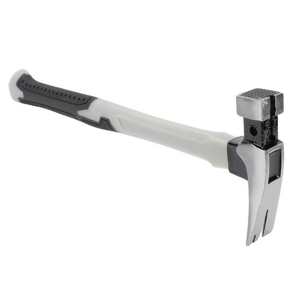 Martillo para Campamento Martillo Pesado Con Removedor de Carpa, Martillo de Carpa de Extreme Cuadrado Magnético Con Sin Deslizamiento para Acampar Jardinería de Mochilas