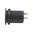 thumbnail image 2 of Cargador Auto Cargador USB doble Toma de corriente 2.1 amperios Montaje en panel Motocicleta Likrtyny Para estrenar, 2 of 8