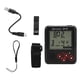 thumbnail image 1 of Mini metrónomo digital LCD negro con clip y carga USB, pequeño metrónomo para piano, violín y guitarra., 1 of 14