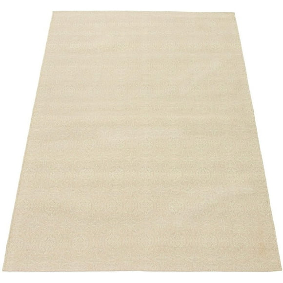 ECARPETGALLERY Tapis Fait à la Main pour Salon, Salle à Manger et Chambre à Coucher Transitionnel Collection Collage 5'4" x 7'6" en Gris
