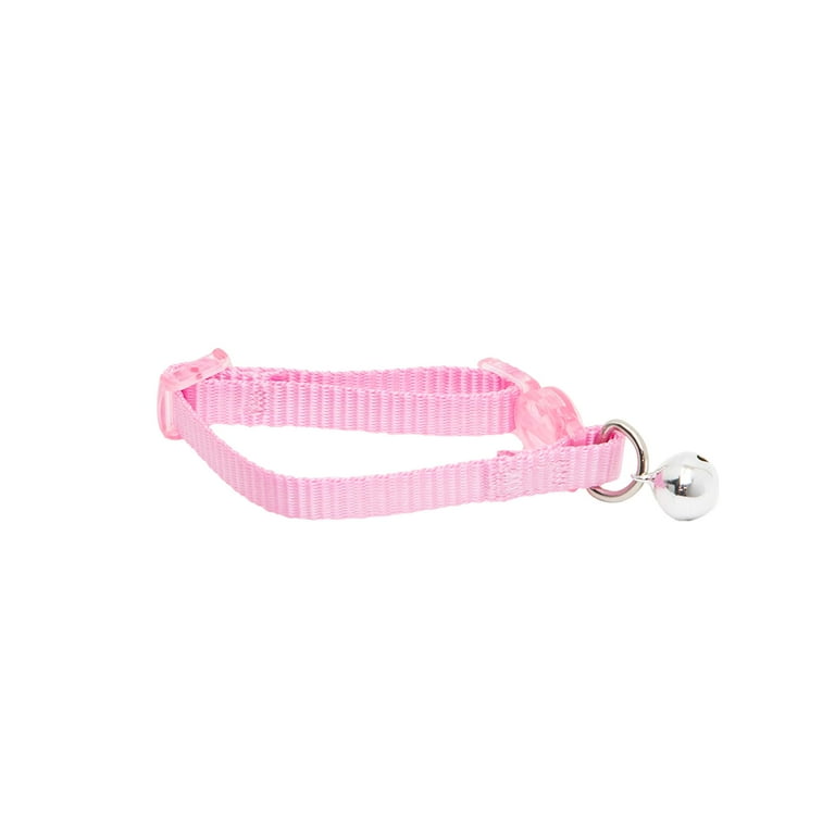 Pink top kitten collar