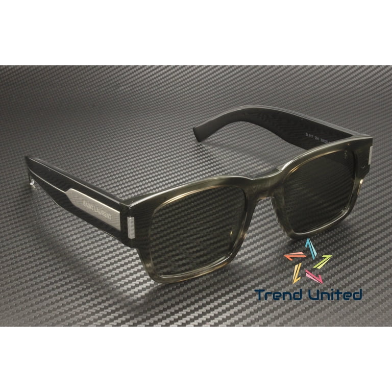 SAINT LAURENT SL 617 004 Rectangular Havana Crystal Grey 53  display picture 3