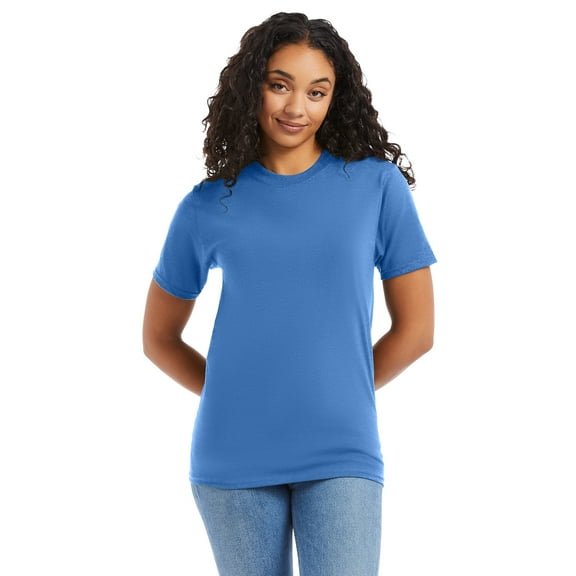 Hanes Tee Short Sleeve T Shirt  Beefy-T Adult  Cotton Comfort  Mens Womens Soft Premium