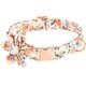 thumbnail image 1 of Collar de perro con pajarita desmontable, collar de entrenamiento de perro de diseño moderno, collar ajustable de algodón para perro con cuello de lazo transpirable para la pequeña mediana Feliz Sencillez, 1 of 5