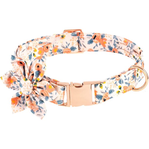 Collar de perro con pajarita desmontable, collar de entrenamiento de perro de diseño moderno, collar ajustable de algodón para perro con cuello de lazo transpirable para la pequeña mediana Feliz Sencillez