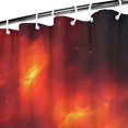 thumbnail image 3 of Colorful Starry Sky and Universe Modern Waterproof Shower Curtain Set with 12 Hooks, Washable Decorative Bathroom Shower Curtain, 3 of 6