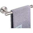 thumbnail image 1 of LAICAIW Hand Towel Holder/Towel Ring, Thicken Stainless Steel Hand Towel Bar for Bathroom, Rustproof Wall Mounted Towel Rack, Contemporary Style Bath Accessories, 9 Inch (1 Pack, Brushed Nickel), 1 of 7