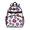 Pink and Purple Leopard Print, variant on Pink and Purple Leopard Print Cute School Backpack Bag for School with Padded Back and Adjustable Shoulder Straps 15.25"x11.5"x5.25"