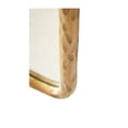 thumbnail image 5 of Hammered Iron Rectangular Wall Mirror, Gold, 5 of 5