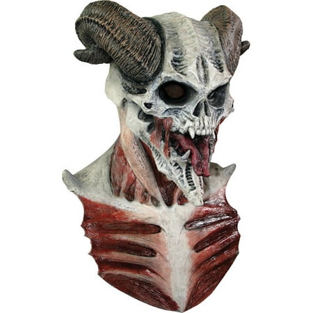 Devil Skull Adult Halloween Mask Accessory