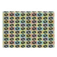 thumbnail image 1 of Retro Cutting Board, Continuing Composition of Colorful Vinyl Discs Nostalgic Dancing Party Elements, Decorative Tempered Glass Cutting and Serving Board, in 3 Sizes, by Ambesonne, 1 of 2