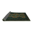 thumbnail image 2 of Ahgly Company Indoor Rectangle Persian Turquoise Blue Traditional Area Rugs, 4' x 6', 2 of 4