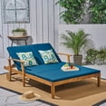 thumbnail image 2 of Samantha Double Chaise Lounge for Yard and Patio Acacia Wood Frame, 2 of 8