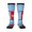 2 Black-1, variant on Knee High Socks for Women West Papua National Flag Long Tube Sock Uniform Socks