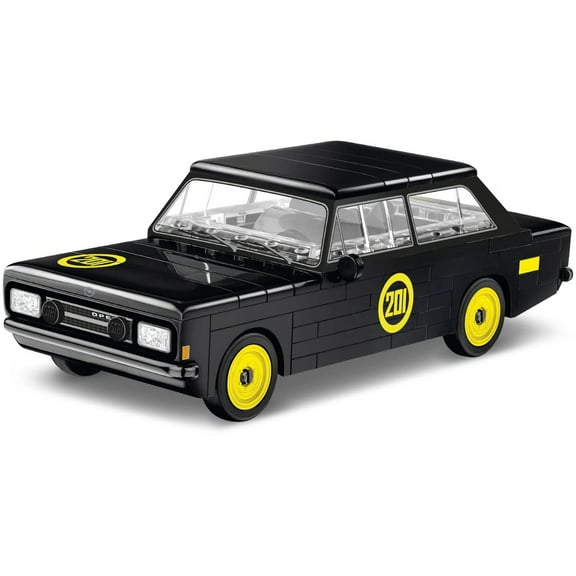 COBI Cars Opel Collection OPEL Rekord C - Schwarze WITWE Vehicle | 1:35 Scale Model | Classic Toy Car Collectibles | Interlocking Building Block Set # 24597