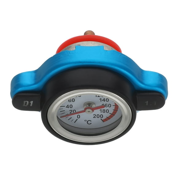 Beaupretty Assorted Color Radiator Cap with 2 in 1 Water Temperature Gauge for Car