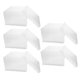 thumbnail image 5 of 5 cajas transparentes de plástico para tartas de cumpleaños, organizadoras para el hogar, tiendas de postres (una sola capa, sin cintas)., 5 of 7