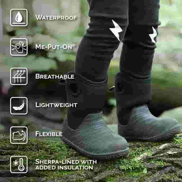 Jan & Jul Toasty-Dry Lite Winter Boots - Black Birch Jan & Jul Toasty-Dry Lite Winter Boots - Black Birch