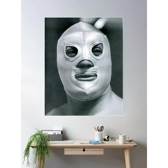 Luchador Poster Wall Art, Modern Wall Decor For Living Room Bedroom, 8x12 UNFRAMED