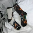 thumbnail image 5 of Balery Fantasy Wizard Dog Art Pattern Crew Socks Unisex– Soft & Breathable Socks for Men & Women, One-Size Fits Most (US 5-11), Comfortable & Durable for Daily Wear, 5 of 6