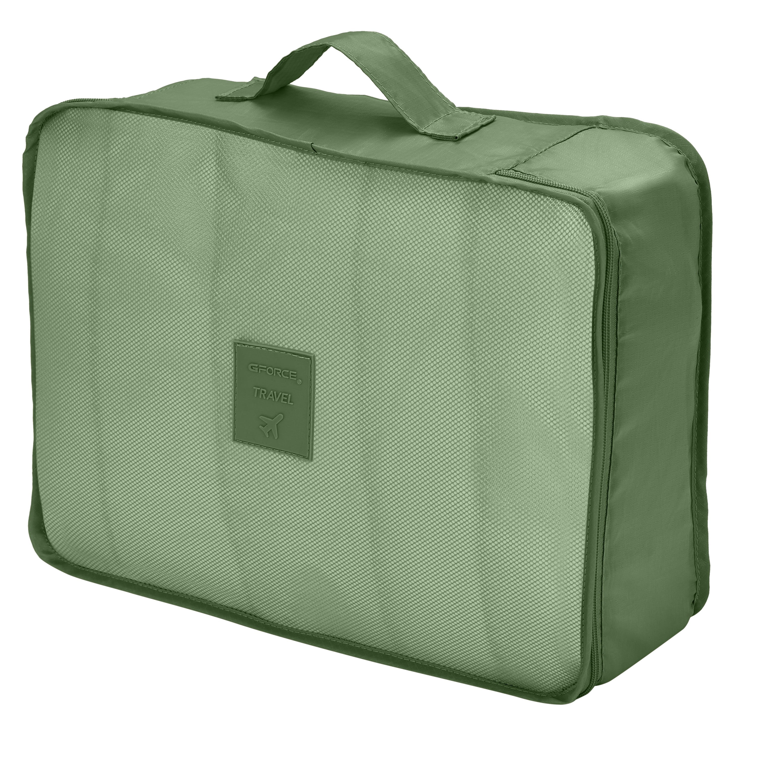 GForce 6 Piece Deluxe Traveling Set in Dill Green
