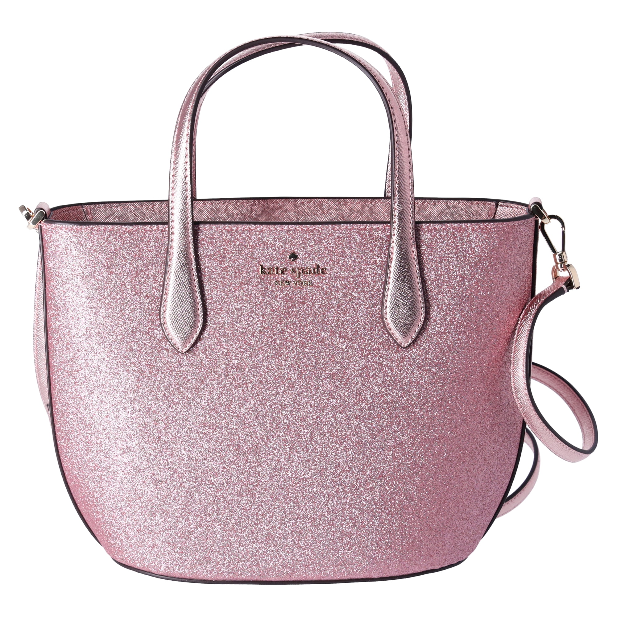 Amazon.com: Kate Spade New York Tinsel Glitter Fabric Satchel Crossbody  Purse (Lilac Frosted) : Clothing, Shoes & Jewelry