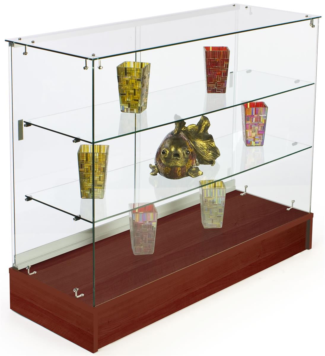 Glass Display Cabinets  Ship Unasembled for Low Pricing
