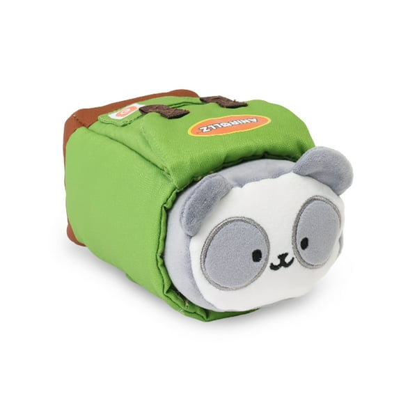 Anirollz Camping 6” Small Backpack Outfitz Pandaroll Stuffed Animal Plush Toy