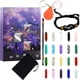 thumbnail image 2 of Advent Calendar 2023-24 Days Crystal And Healing Stone Kit With Crystal Necklace And Bracelet, 2 of 7