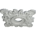 thumbnail image 3 of Ekena Millwork 18"W x 18"H x 3 1/4"ID x 1 1/2"P Crawley Ceiling Medallion (Fits Canopies up to 6 3/4"), Hand-Painted Frost, 3 of 5