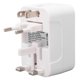 thumbnail image 2 of Power Adapter Socket, Universal Travel Outlet 5V 2.1A USB Ports Flame Retardant 100-240VAC With Fuse For Outdoor Camping ANGGREK AC1013, 2 of 8