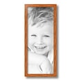 thumbnail image 2 of ArtToFrames 7" x 17" Honey Picture Frame, 7x17 inch Brown Wood Poster Frame (WOM-4214),  Pack, 2 of 8