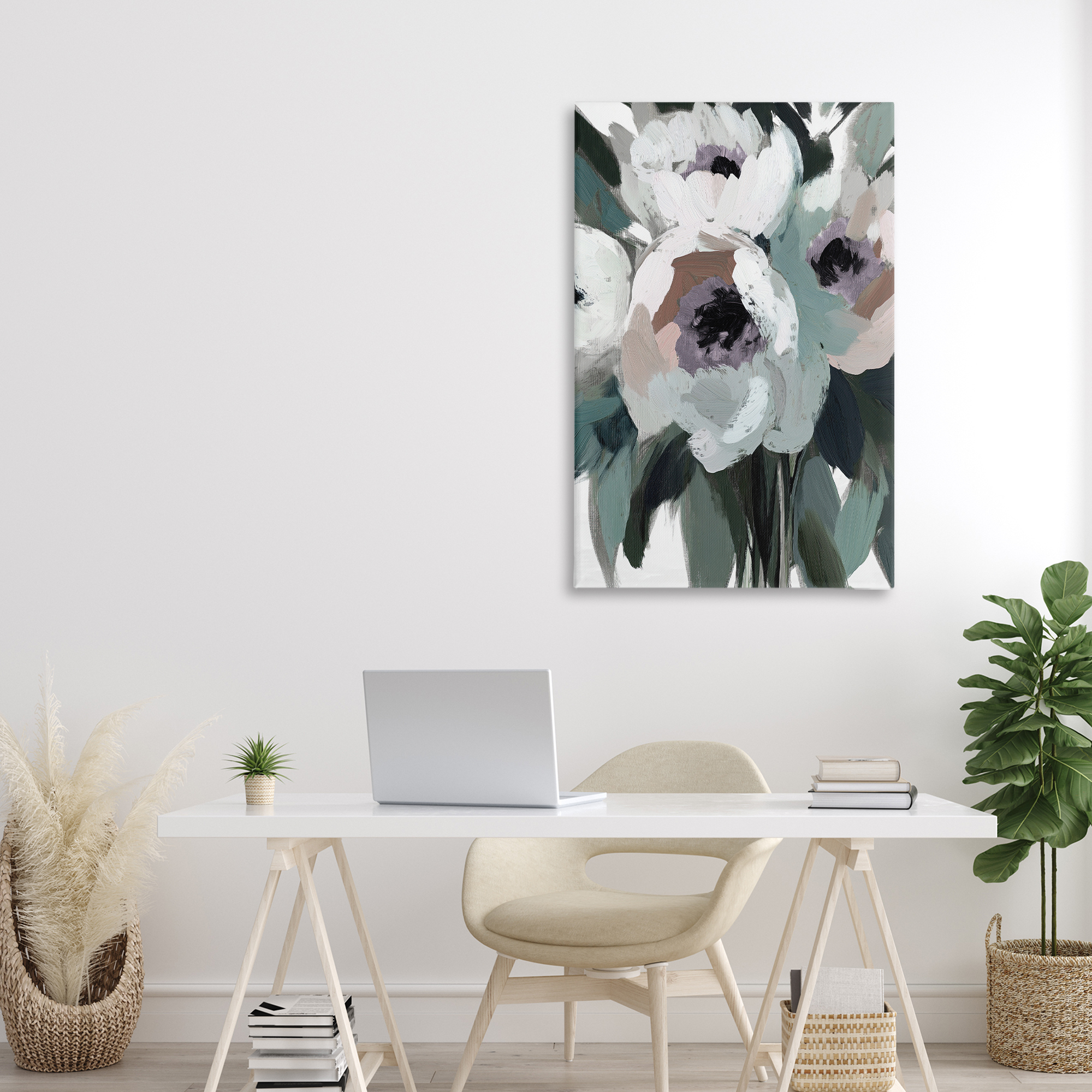 The Absence of Sorrow Canvas Wall Art, design by Annabelle Hall