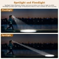 thumbnail image 3 of Lampe Frontale Puissante [2 Pack], Lampe Frontale LED Rechargeable USB 200 Lumens 5 Modes d'Éclairage Lumière Blanche et Rouge, Étanche IPX5, 3 of 7