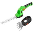 thumbnail image 2 of JingChun Cordless Grass Shear and Shrub Trimmer 2-in-1, Electric Lawn Edger & Hedge Clipper, Lightweight Handheld Rechargeable, Ergonomic Design for Garden, Yard, and Bush Trimming, 2 of 9