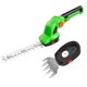 thumbnail image 2 of Cortasetos y cortacésped recargable 2 en 1, tijeras de jardín eléctricas inalámbricas con cuchillas SK5, herramienta de poda manual ligera para césped, arbustos y jardines pequeños, 0,9 kg, verde, 2 of 7