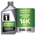 thumbnail image 1 of Mobil 1™ Advanced Fuel Economy Full Synthetic Motor Oil 0W-20, 1 L, 1 of 5