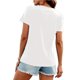 thumbnail image 2 of St. Patrick's Day Clover Print T-shirt, Casual Short Sleeve Crew Neck Top For Spring & Summer, Women's Clothing Tee For Adult, Men, Women, Teen, Teenager, Adolescent, Youth., 2 of 6
