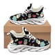 thumbnail image 1 of Hermosos zapatos de tenis con patrón de ECG de enfermera para hospital, para mujer y hombre, para otoño e invierno, para trabajo al aire libre, transpirables, cómodos y suaves, zapatillas planas, 1 of 6