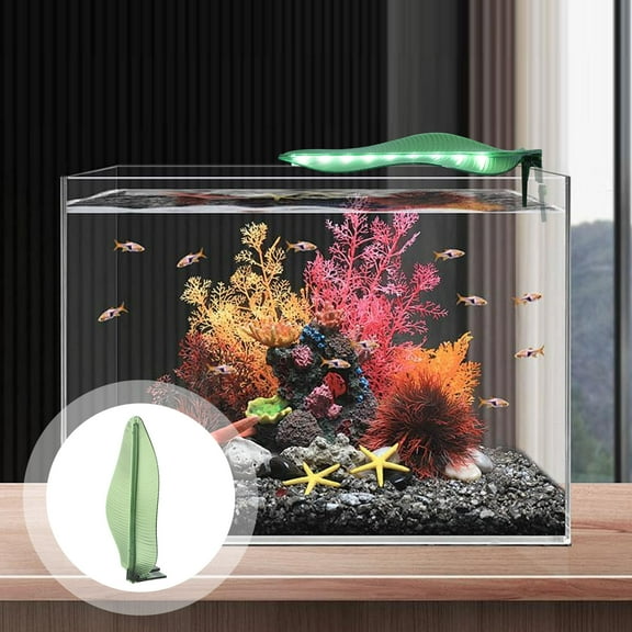LULULION Compact Aquarium LED Light 1Pcs for Small Fish Tank