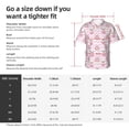 thumbnail image 6 of Lsque Pug And Donut pattern Hawaiian Shirt for Men, Unisex Summer Beach Casual Short Sleeve Button Down Shirts-3X-Large, 6 of 9