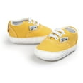 thumbnail image 4 of RVROVIC Baby Infant Shoes Canvas Slip-on Sneakers 0-18M, 4 of 5