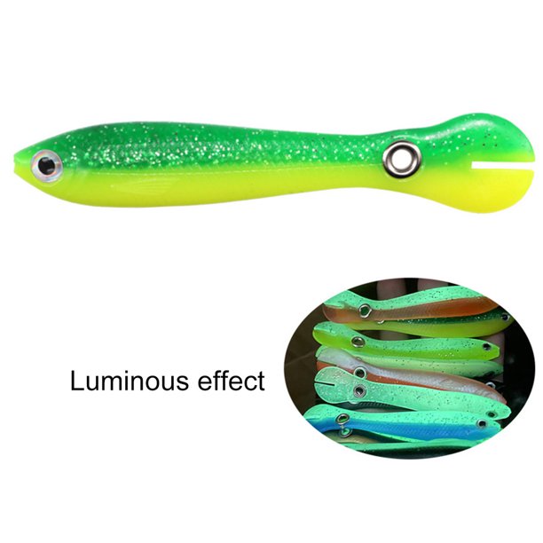Pesca 5 uds locha luminosa 7cm 2g señuelos que se hunden cebo de pesca suave Artificial (D) Ehuebsd Para Estrenar