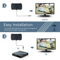 thumbnail image 3 of Antenne TV Numérique HD Mile Range - Réception 50 Miles, Design Ultra-Fin, Support 1080p, Fréquence VHF/UHF, pour TV Intérieure, 3 of 8