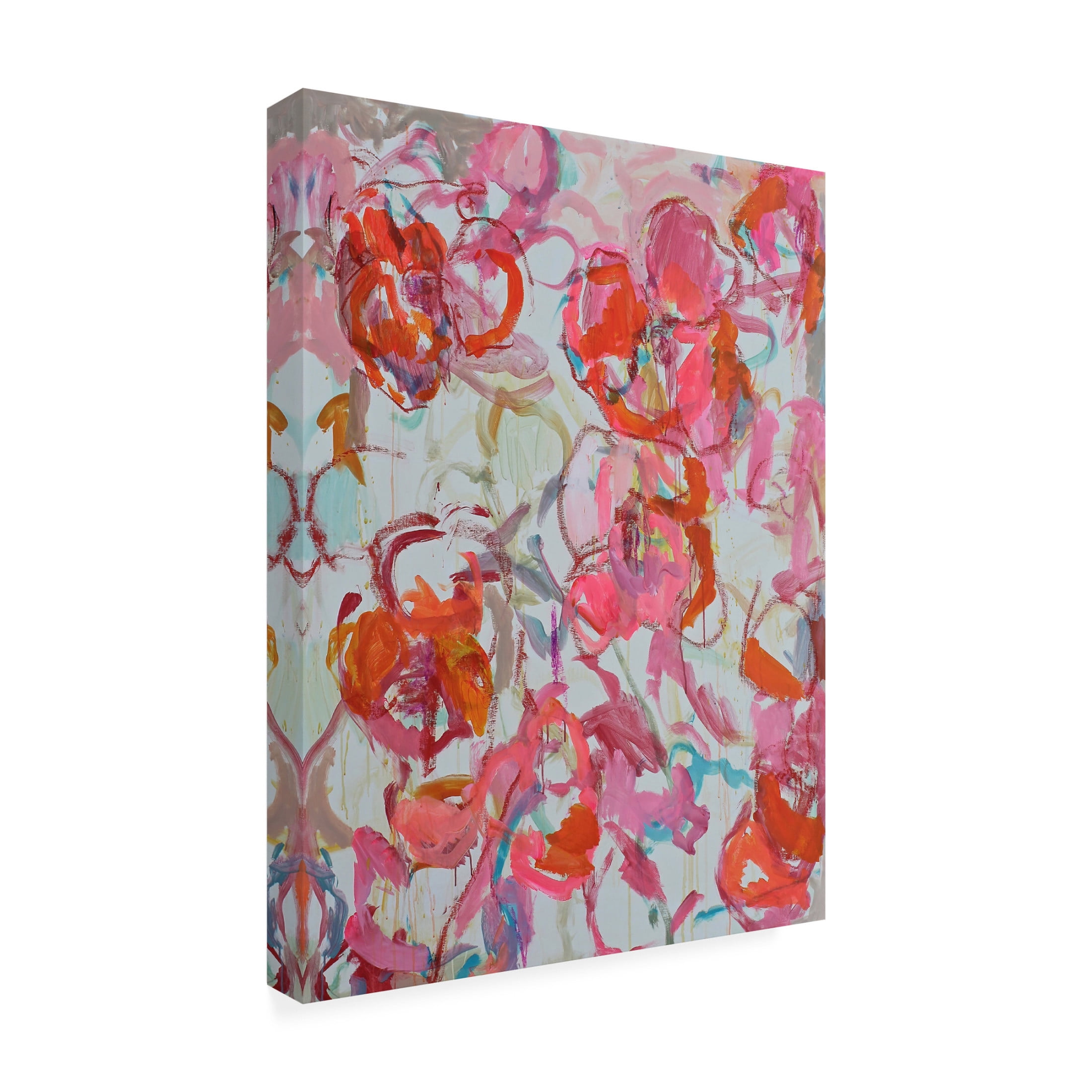 Canvas Wall Art - Per Anders 'Pink Morning' Wall Art for Living Room, Bedroom, or Office Décor by Trademark Fine Art - 14 x 19 Inches