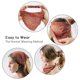 thumbnail image 3 of Floral Hair Scarf Headband 5 Pcs Hair Bandanas Chiffon Boho Headbands for Women Elastic Head Bandana for Women Girls Hair Accessories, 3 of 4
