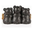 thumbnail image 5 of Hi-Line Gifts Bear Family Holding Welcome Sign Outdoor Garden Statue - 14.5" - Black, 5 of 6