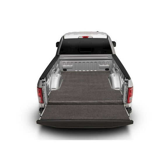BedRug by RealTruck XLT Bedmat | Compatible with 2019 - 2024 Ram 1500 (New Body Style Only)w/Out Mltfnctn Tailgate, 76.3 Bed, Models w/Non Liner / Spray-In | Charcoal Grey, XLTBMT19SBS