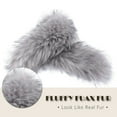 thumbnail image 4 of Faux Fur Collar Replacement Detachable Faux Fuzzy Collar Trim of Winter Coat Neck Warmer Unisex, 4 of 6
